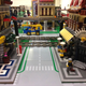 Illustration for article titled This all-LEGO train depot proves that everything really is awesome.